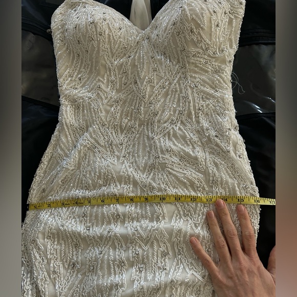 CROSS POSTED Custom Sherri Hill gown - Picture 10 of 17